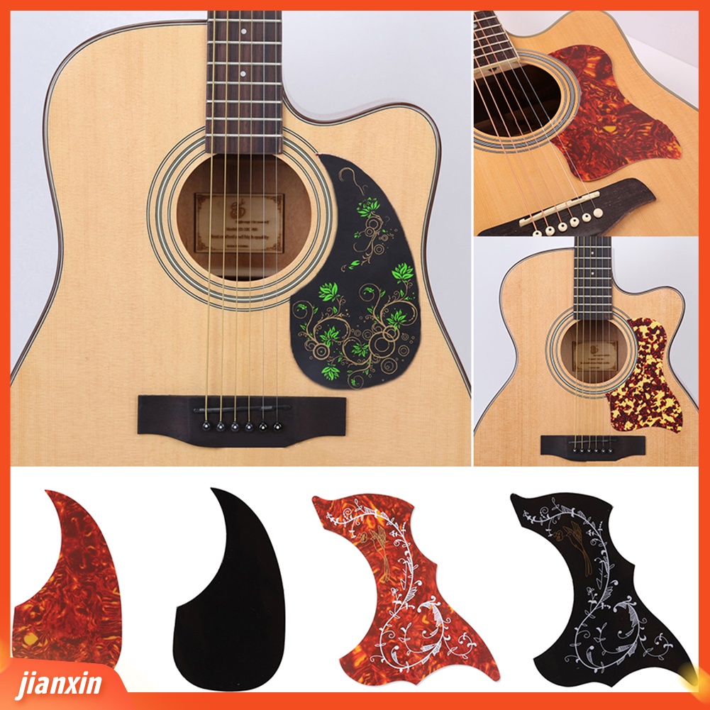 [Jianxin] Stiker Pickguard Celluloid untuk Gitar Akustik