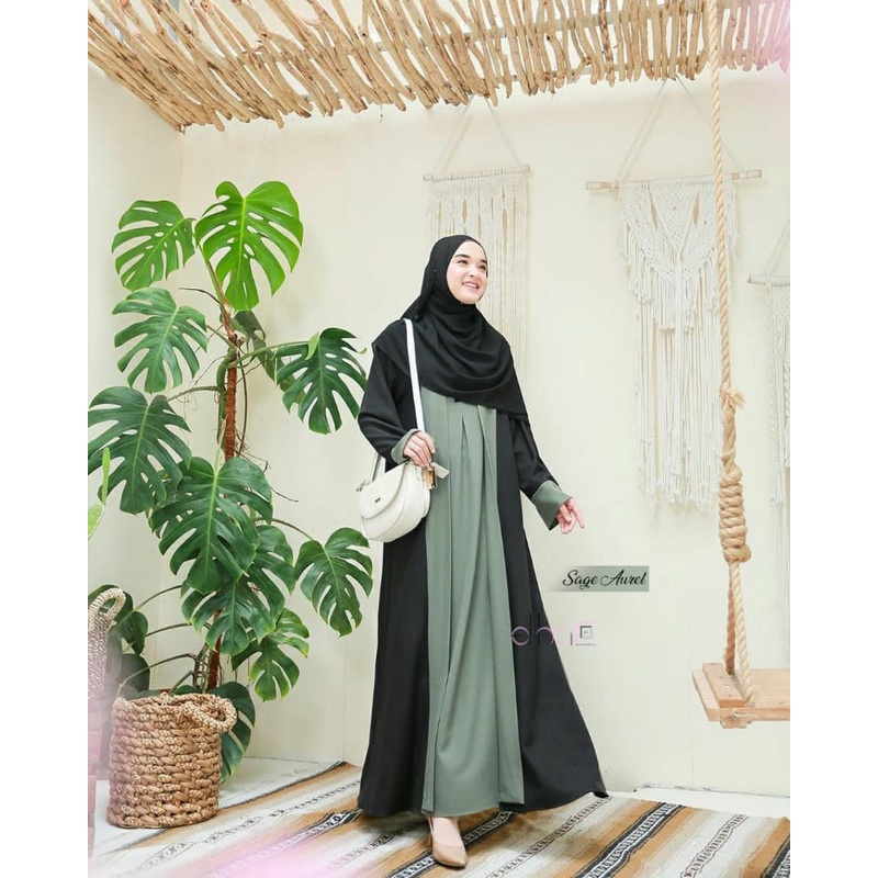 murah gamis turkey-jubah turkey- abaya kania hijau mint -wardah - abaya remaja terbaru-abaya arab kekinian-abaya turki terbaru-motif rompi pink(br205)