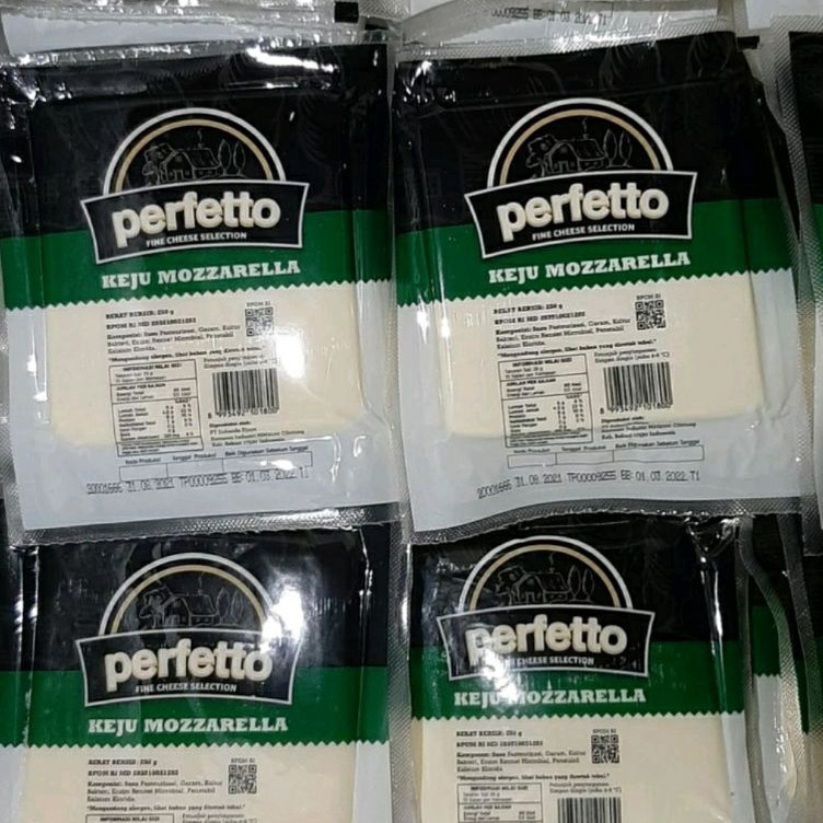 

COD✔️ Perfetto / Anchor Keju Mozzarella 250gr exp date Oktober 2023 ASLI DISTRIBUTOR PACKAGING