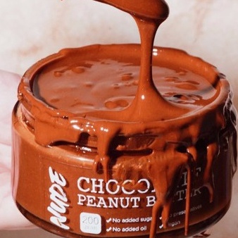 

Termurah dan terbaik NUDE Chocolate Peanut Butter 200g - Unsweetened Selai Kacang Dark Chocolate Vegan Spread gas !!