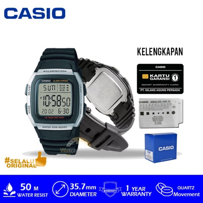 Casio General Termurah W-96H-1Avdf