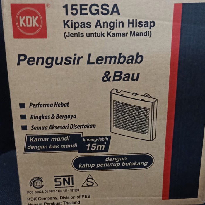 FLASH SALE BLOWER EXAUST KDK 6" INCH TOILET KAMAR MANDI TERLARIS