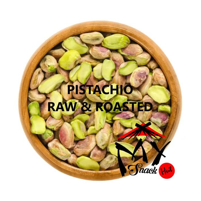 

PISTACHIO 50GR - KACANG PISTACE ORGANIK KUPAS HIJAU RAW ROASTED FUSTUK Best Seller