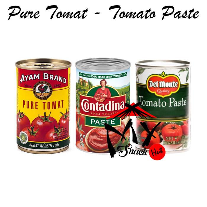 

TOMATO PASTE KALENG - DELMONTE AYAM BRAND CONTADINA PASTA TOMAT PUREE Best Seller