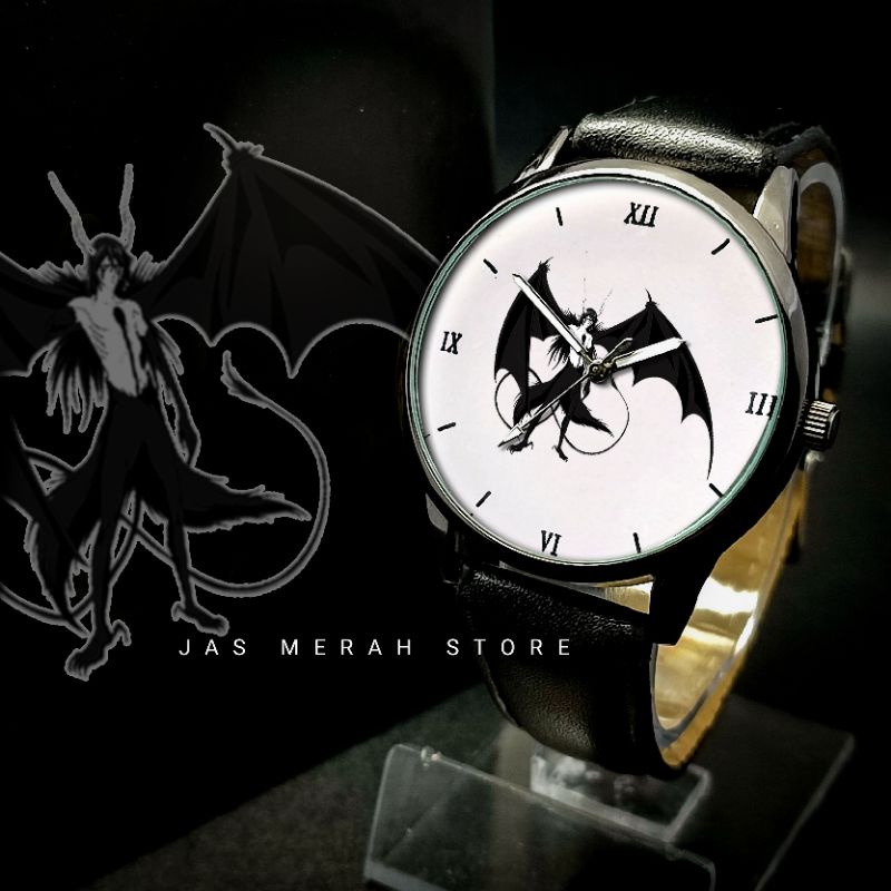 Jam Tangan Bleach Ulquiorra Cifer Premium Include Double Strap