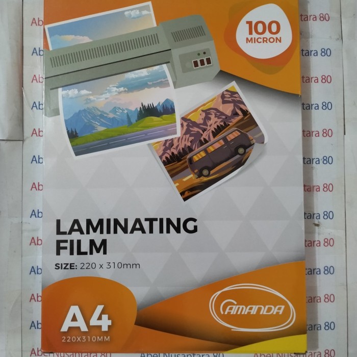 Terlaris Plastik Laminating A4 Amanda