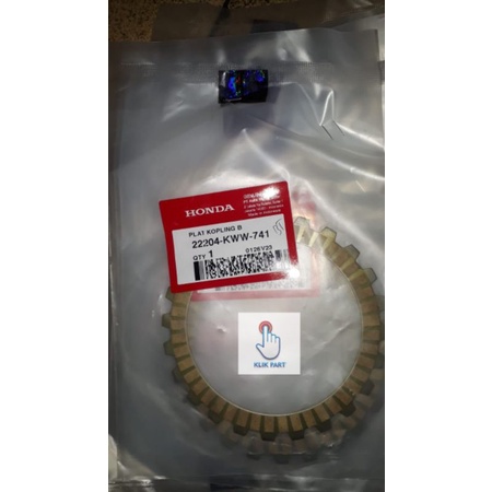 22204-KWW-741 PLAT KOPLING B HONDA REVO 110 FI