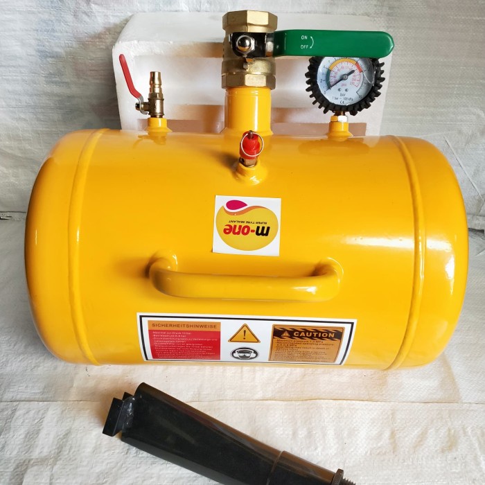 Basoka bazooka Tyre bead seater booster Angin Tembakan Ban Mobil - 5 Galon