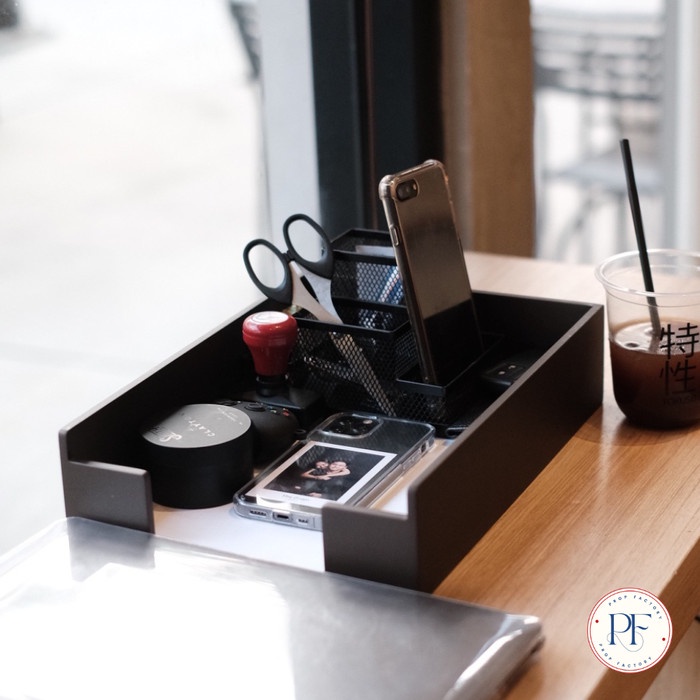 

Terlaris Universal Desk Organizer /Rak Kertas/Organizer Kayu By Propfactory.Id