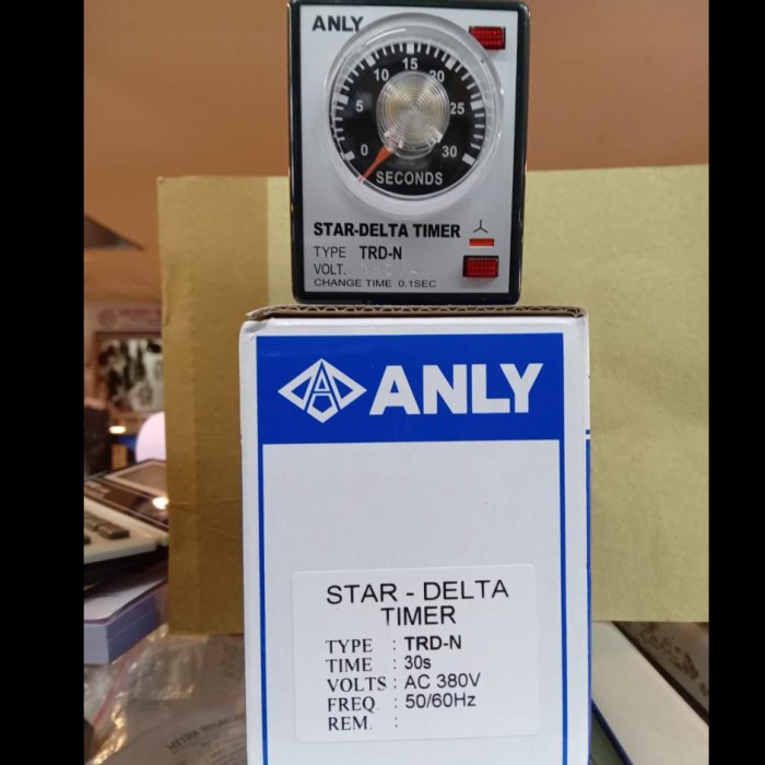 Terlaris Anly Star Delta Timer 30S 220V/380V Trd-N