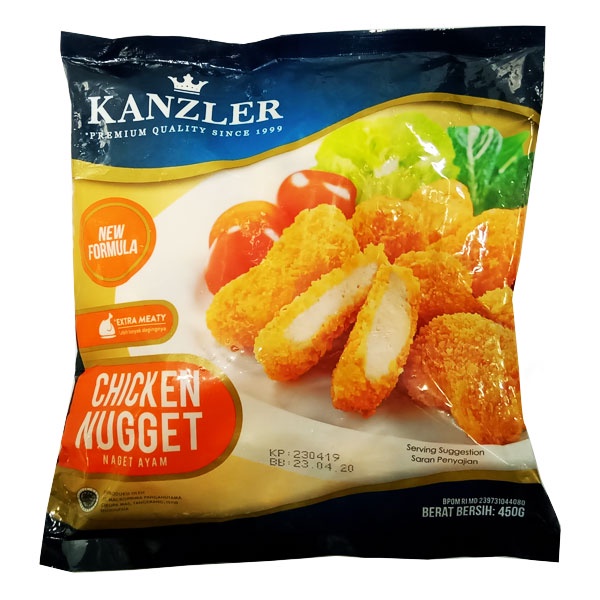 Promo Harga Kanzler Chicken Nugget Original 450 gr - Shopee