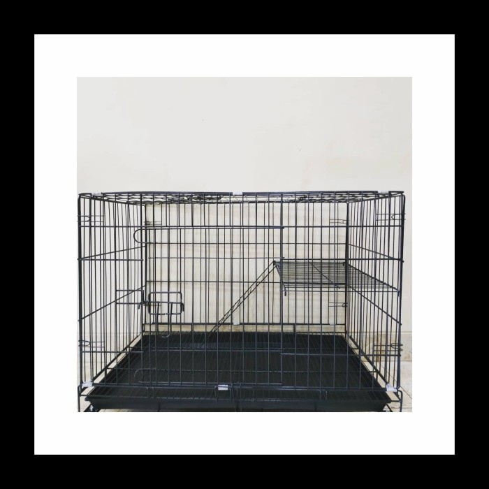 Best Seller Kandang Kucing Xxl 90X60 Tingkat 1 +Roda