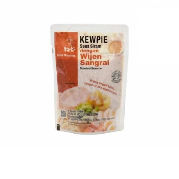 

KEWPIE SAUS SIRAM DENGAN WIJEN SANGRAI 100 ml