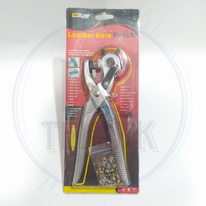 

Best Seller Alat Tang Pembolong Pelubang Sabuk Merek Visking Asli Original