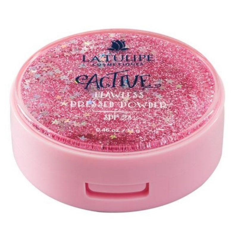 La Tulipe Flawless Pressed Powder / Bedak Padat La Tulipe - 13gr