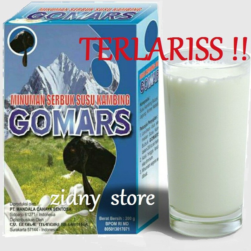 

(D2289) ⭐⭐⭐⭐⭐ Selalu Ready GOMARS box 4rasa - susu kambing etawa bubuk anak dan dewasa 200gram - GOMARS -KALSIGO - ALGHONAM - Pengganti susu sapi