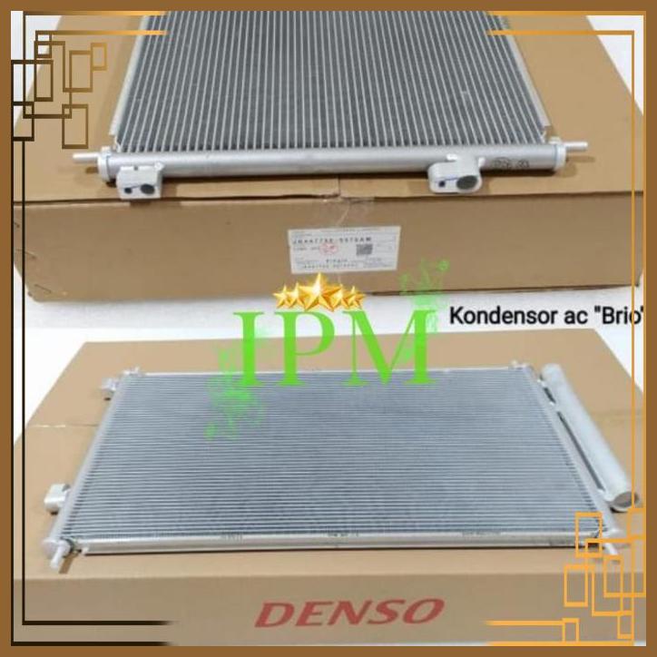 [Ipm] KONDENSOR AC RADIATOR AC HONDA BRIO 2012-2017 ORI DENSO THAILAND