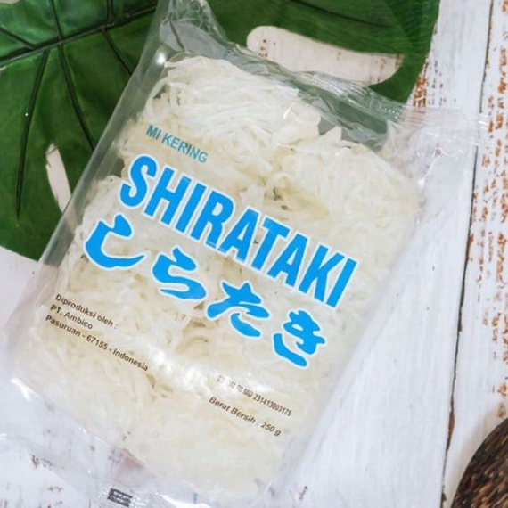 

VWFD7294㊍ Mie Shirataki Kering Dry Noodle Shiratake Sirataki 250gr KETO HALAL DIET PROMO ㊦