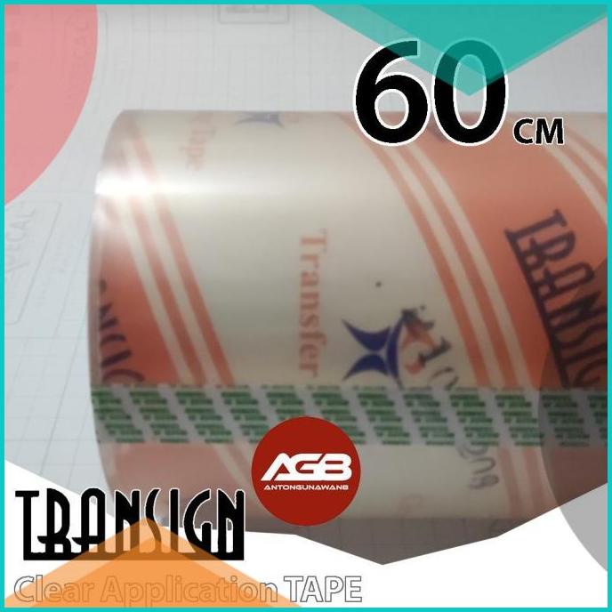 

Transfer Tape TRANSIGN 60cm Masking Tape 14JVNZ3 perkakas