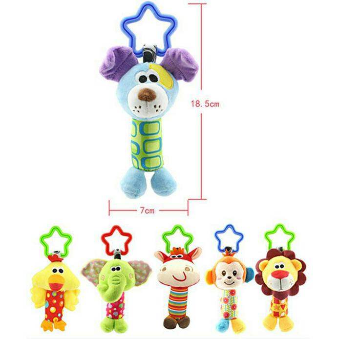 Discount Mainan Gantung Untuk Stroller Bayi / Mainan Bayi Rattle / Boneka Bunyi