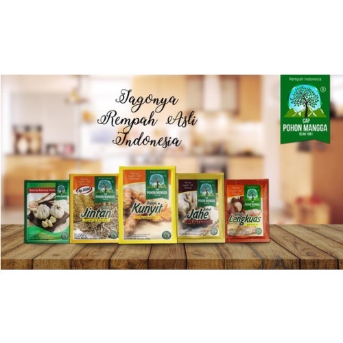 

(RENCENG) POHON MANGGA REMPAH BUBUK 6 GR X 12 PCS SACHET