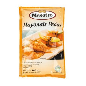 

MAESTRO MAYONNAISE PEDAS SACHET 100 GRAM