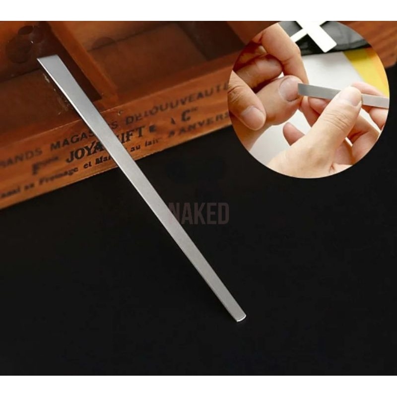 Q3I PEDICURE KNIFE SET PISAU CUKUR KNIFE TOOLS SET 3PCS PEDICURE STAINLESS FOOTFILE TKV