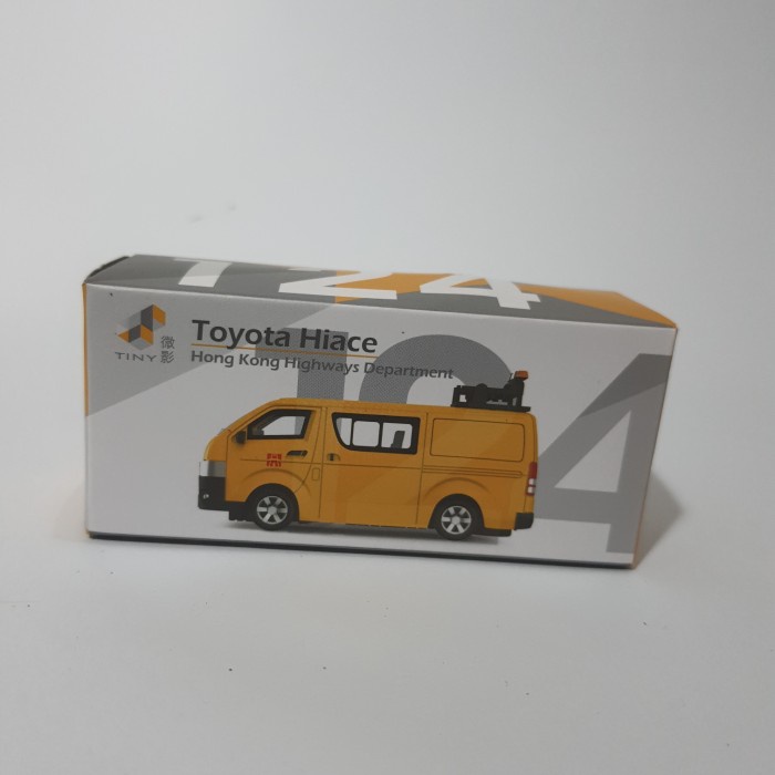 PROMO DIECAST TINY TOYOTA HIACE TERLARIS