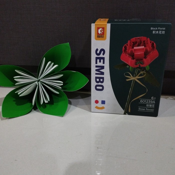 PROMO MAINAN LEGO KKV SEMBO ROSE FLOWER TERBARU