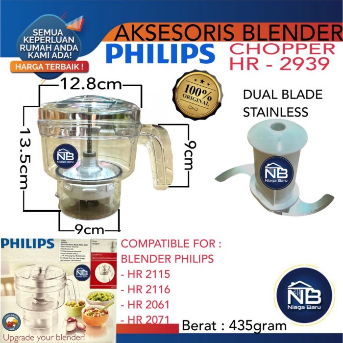 Chopper Philips Hr 2939