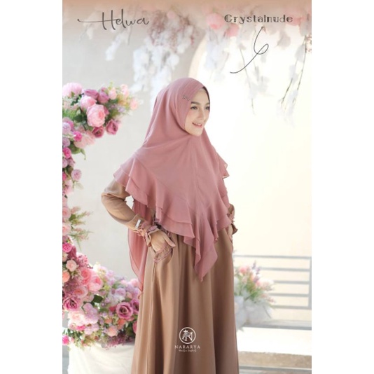 Gamis set Khimar Helwa by Nararya