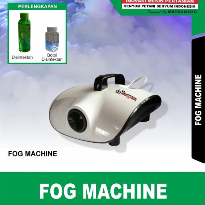 FOGGING MOBIL RUANGAN / FOGGING MACHINE MAHKOTA / FOGGING ASAP BARU