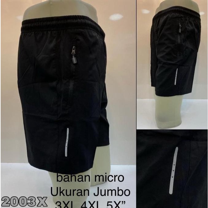 CELANA PENDEK RUNNING OLAHRAGA PRIA BIG SIZE JUMBO ORIGINAL IMPORT