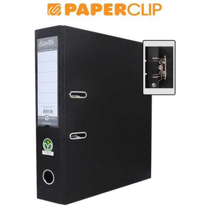 

Terlaris Ordner Bantex 1465Pp Folio 10 Black
