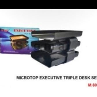

BOS Execuitive Tray 3 Susun/ Rak/ Meja/ Laci/ Dokument/ Kertas/ File