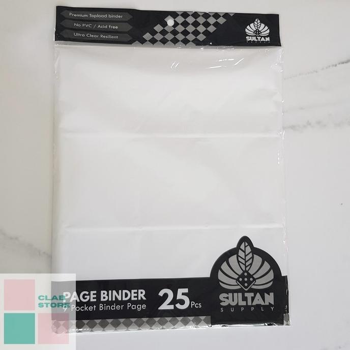 

Sultan 9P Page A4 Binder 9 Pocket Ring Binder Album Kpop Sleeve Binder