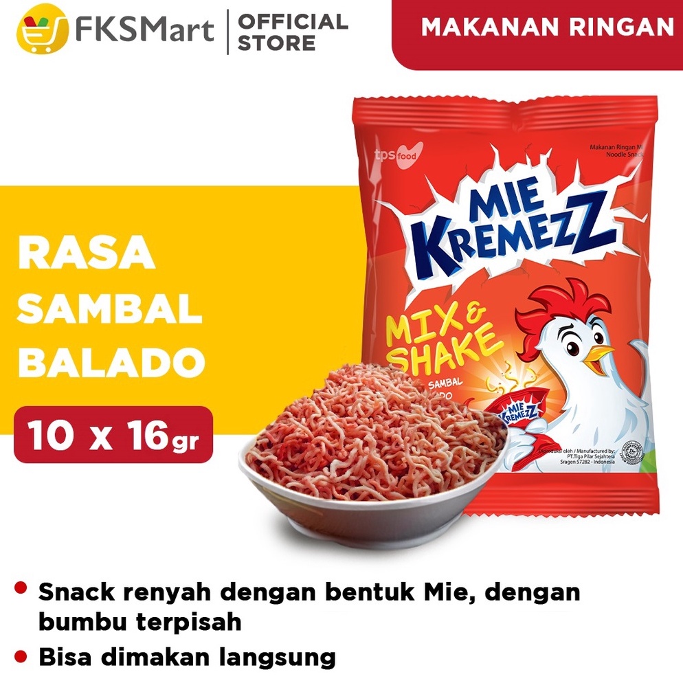 

Big Sale Mie Kremezz Sambal Balado 10 pcs