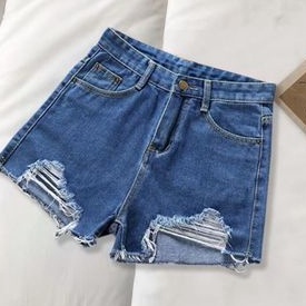 Ready Stok  Celana Jeans Hot pants wanita UKURAN 27- 40 /Celana jeans wanita jumbo /Celana pendek je