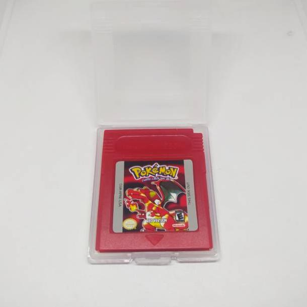 ANE083 Kaset Gameboy Color GBC DMG GBA Pokemon Red Version Cartridge game boy Nintendo Retro +