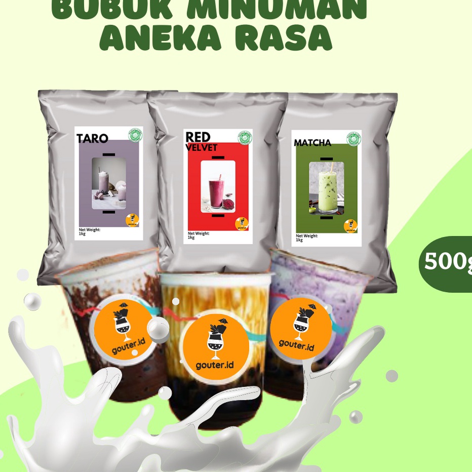 

❤[PROMO ⚡ALE!!!]❤ BUBUK MINUMAN RASA 500GR / SERBUK MINUMAN ANEKA RASA / BUBUK MINUMAN KEKINIAN / MINUMAN INSTAN