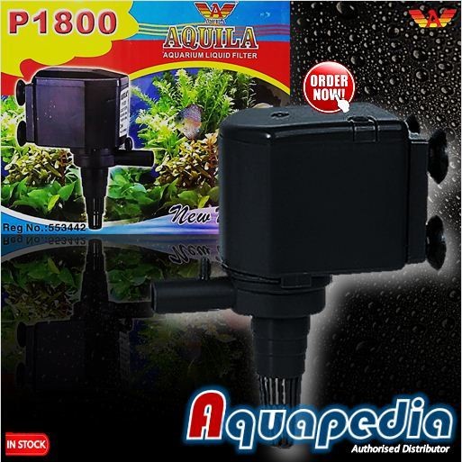 Aquila P-1800 Pompa Celup Aquarium Submersible Water Pump