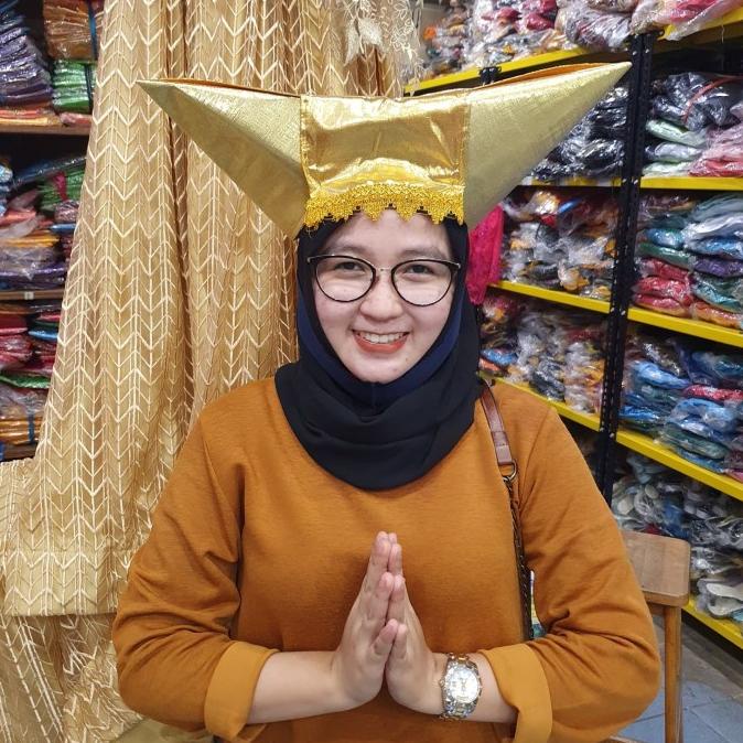 Topi Tanduk Minang Kabau // Topi Adat Padang