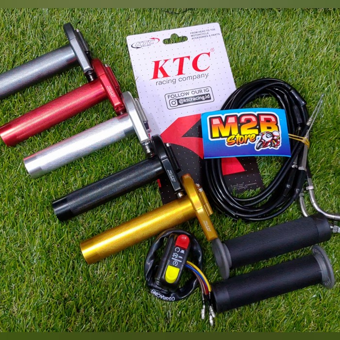 Gas spontan KTC + Tombol stater Nmax pcx Cb Cbr satria ninja RX king