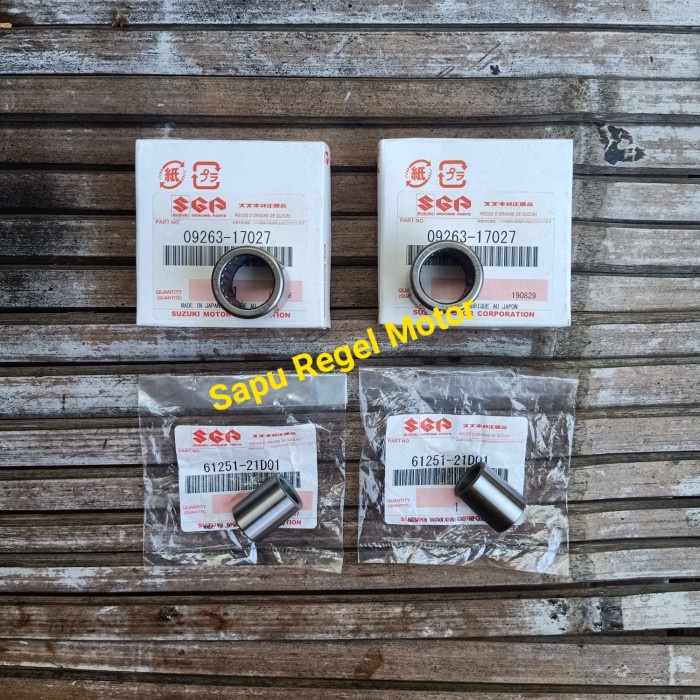 bearing dan bos arm satria 2 tak hiu lumba harga 1 set original SGP