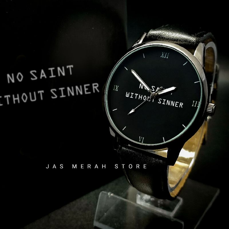 Jam Tangan No Saint Without Sinner  Include Double Strap &amp; Box