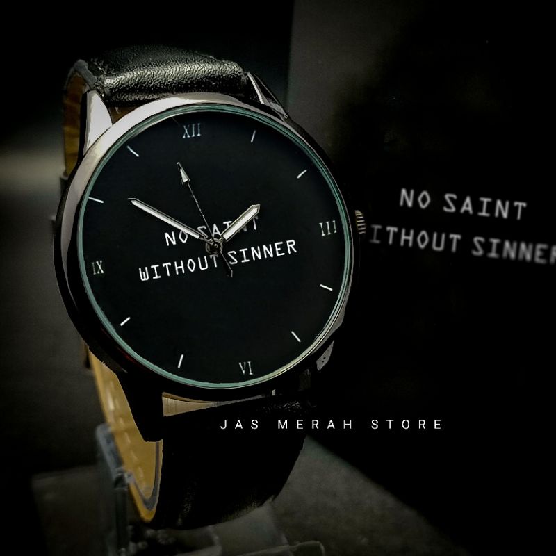 Jam Tangan No Saint Without Sinner  Include Double Strap &amp; Box