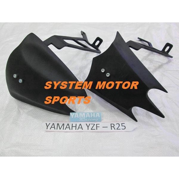 Mudguard Penahan Lumpur Yamaha R25 Mt25 , Spakbor Belakang R25 Mt25