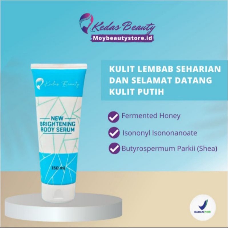 ORIGINAL BODY SERUM KEDAS BEAUTY/BODY SERUM KEDAS BEAUTY ORIGINAL 100%
