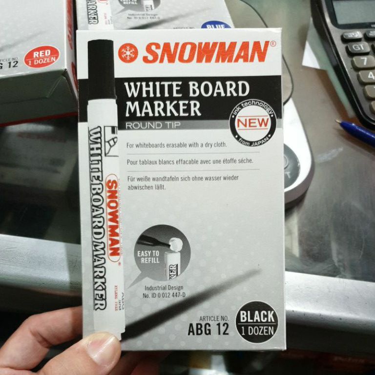 

Best seller Spidol Snowman ABG-12 V0W