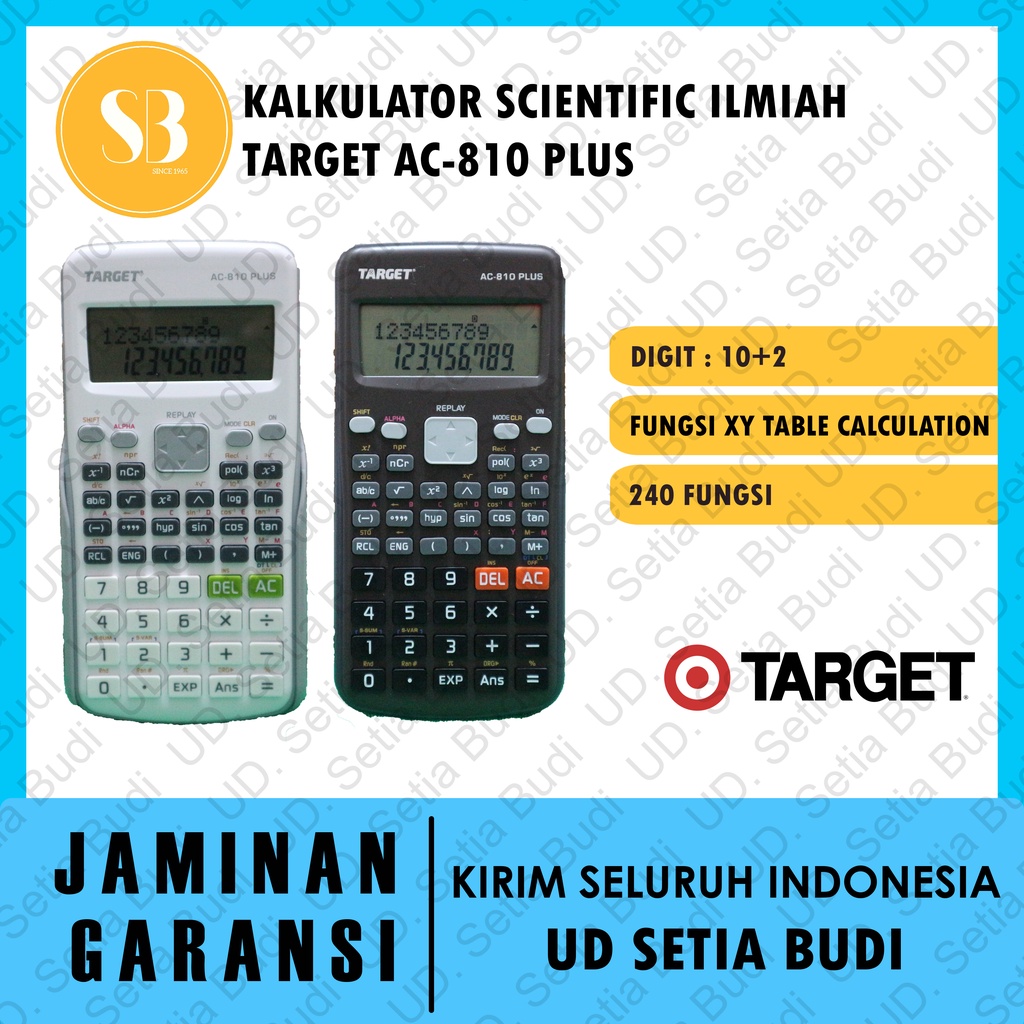 Kalkulator Scientific TARGET AC-810 Plus
